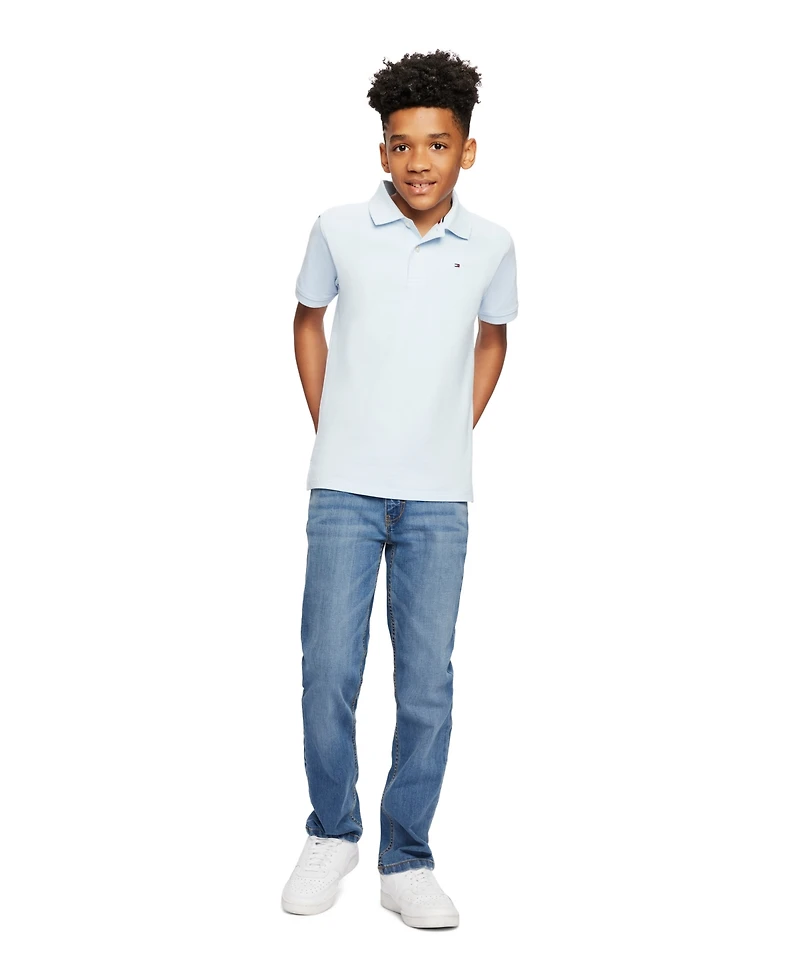 Tommy Hilfiger Big Boys Ivy Stretch Polo Collared Shirt