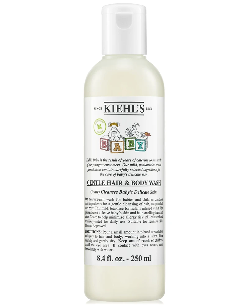 Kiehl's Since 1851 Baby Gentle Hair & Body Wash, 8.4-oz.