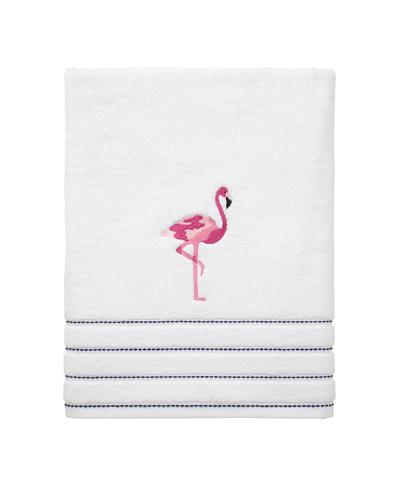 Izod Flamingo Ticking Stripe 3-Pc. Towel Set