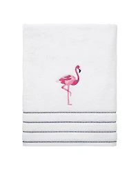 Izod Flamingo Ticking Stripe 3-Pc. Towel Set