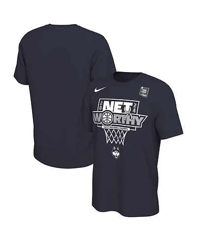 Unisex Nike Navy UConn Huskies 2024 Ncaa Men's Basketball Tournament March Madness Final Four Locker Room T-Shirt