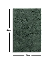 Ultra Soft Non-Slip Chenille Bath Rug - Quick Dry, Machine Washable Large 26”x44”