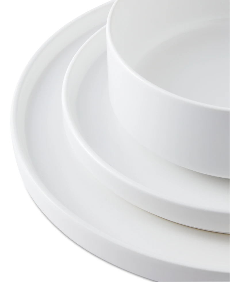 The Cellar Aaden Matte Stackable 12-Pc. Dinnerware Set Service for 4, Exclusively at Macy's