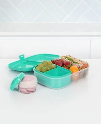 Sistema To Go Split Lunch Box Food Storage Container