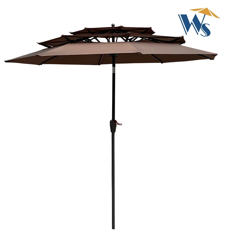 Streamdale 9FT Tilting Umbrella with Wind Vents