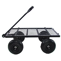 Streamdale Wagon Cart Effortless Firewood Transport (Tc1840Bkg)