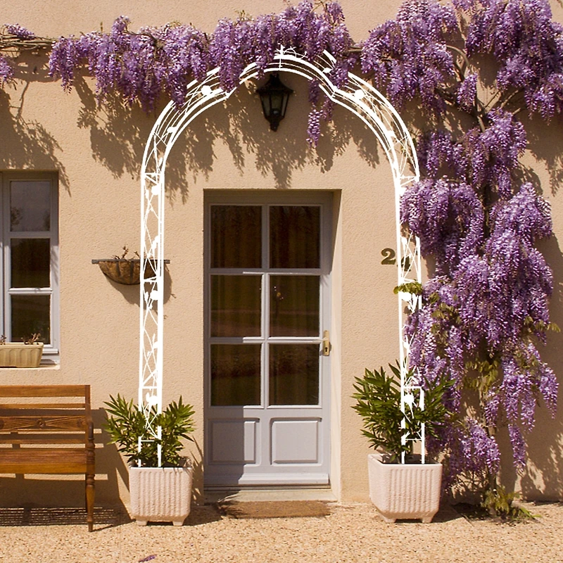 Customizable Metal Garden Arch for Weddings and Events