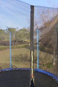 Streamdale 12 Ft Trampoline Outside Safety Net With Basketball Hoop