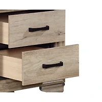 Streamdale Furniture Natural Finish Nightstand for Bed Side Table