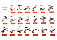 Streamdale Kidrock 20-in-1 Balance Bike Kit for Toddlers