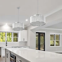 Streamdale Crystal Chandelier Round Luxury Lamp