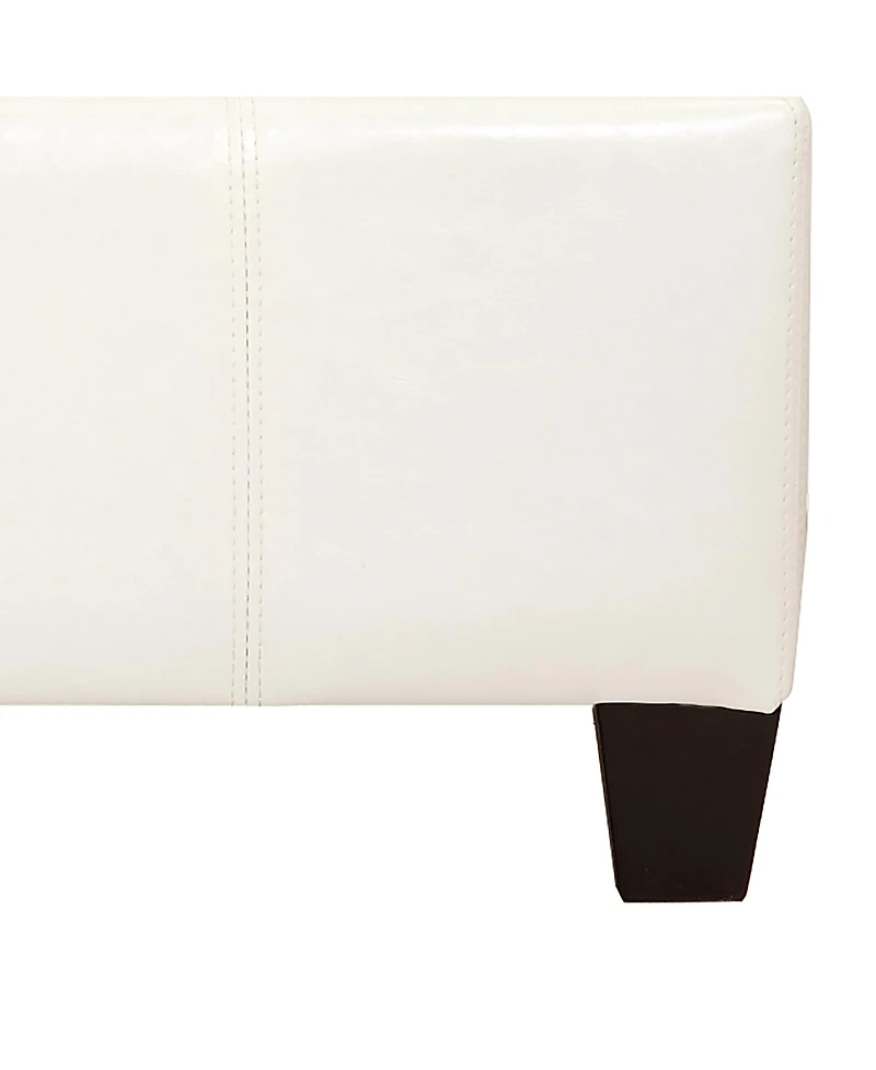 WestinTrends 42" Storage Ottoman Bench for Living Room Bedroom