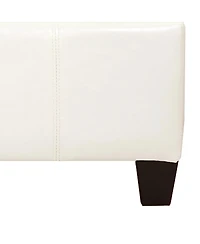 WestinTrends 42" Storage Ottoman Bench for Living Room Bedroom