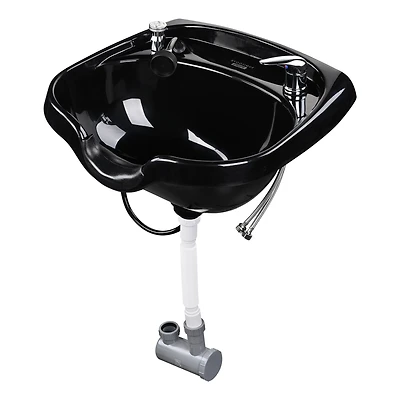 Yescom Plastic Shampoo Bowl Hair Sink Barber Shop Beauty Salon Spa Equipment Hair Cut
