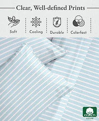 400 Thread Count 100% Cotton Printed Sheet Set