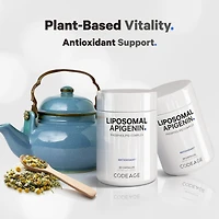 Codeage Liposomal Apigenin Supplement, 3-Month Supply, Daily Flavonoid Chamomile Extract, Liposomal Phospholipid Complex, Non-gmo Sunflower Oil, Phosp