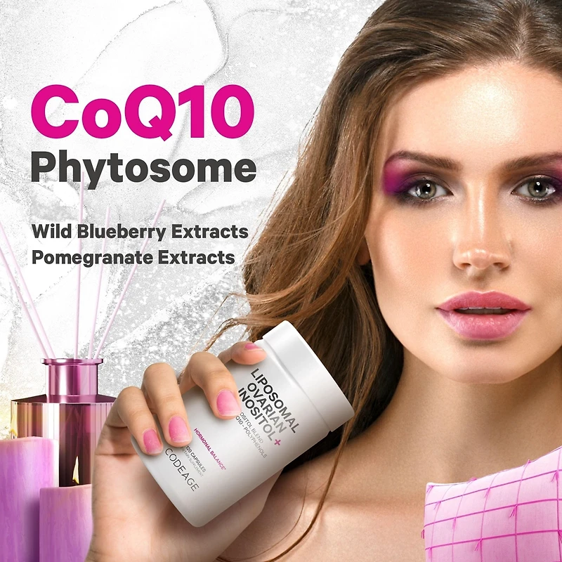 Codeage Liposomal Ovarian Inositol+ Supplement