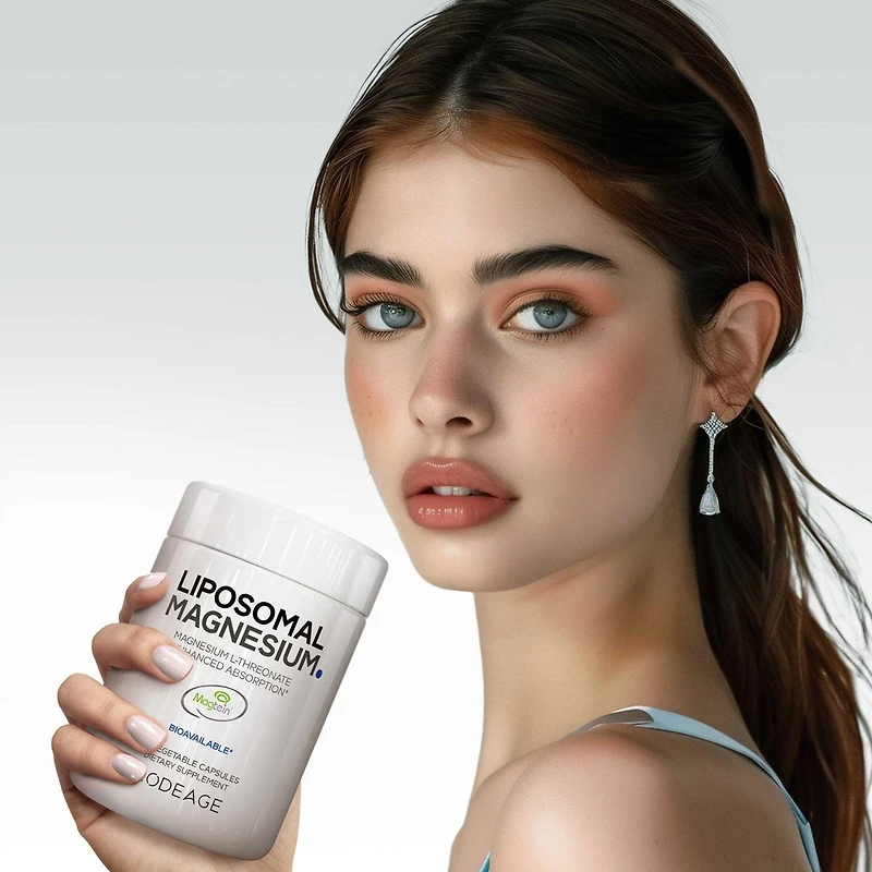 Codeage Liposomal Magnesium L-Threonate Supplement, Patented Magtein Magnesium Threonate for Brain Health, Memory and Cognitive Function Support, Bioa