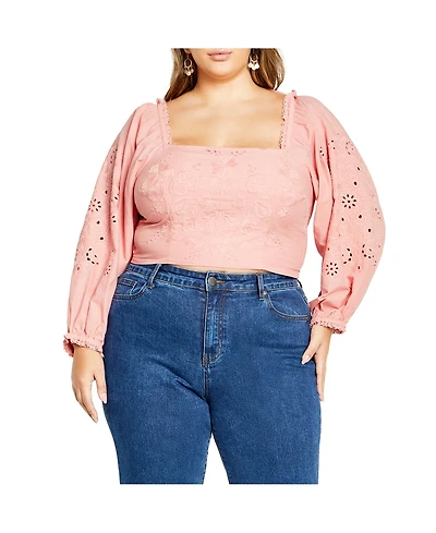City Chic Women's Willow Top