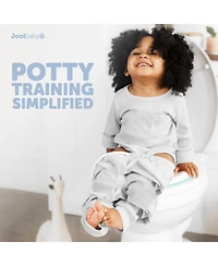 Jool Baby Kids Potty Training Seat - Splash Guard, Non-Slip & Free Storage Hook Unisex