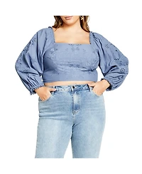 City Chic Women's Willow Top