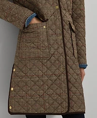 Lauren Ralph Lauren Women's Collared Quilted Coat