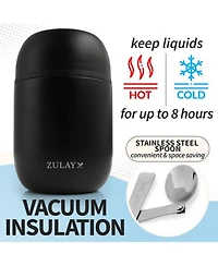 16oz Stainless Steel Vacuum Insulated Food Jar for Hot Foods and Soups