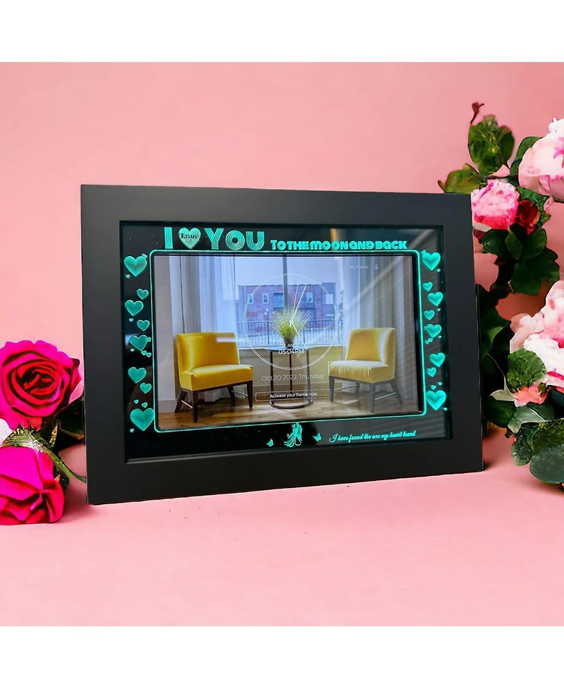 Eco4Life 10.1” Wifi Photo frame - Love Story Frame