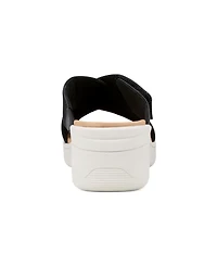 Easy Spirit Women's Bindie Crisscross Lightweight Wedge Sandals