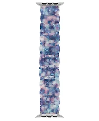 Anne Klein Women's Marbled Acetate Expansion Bracelet designed for Apple Watch 42mm (Series 1-3 only) & 44/45/46/49mm (Ultra & Ultra 2