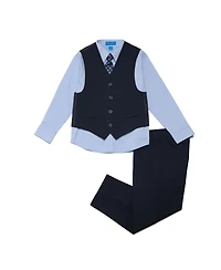 Haggar Little Boys Washable 4 Piece Vest Set