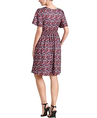 kimi + kai Maternity Evin V-Neck Nursing Dress