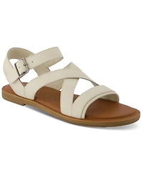 Toms Women's Sloane Strappy Side-Buckle Flat Sandals