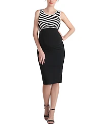 kimi + kai Margot Maternity Midi Dress