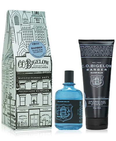 C.o. Bigelow 2-Pc. Elixir Blue Apothecary Box Set