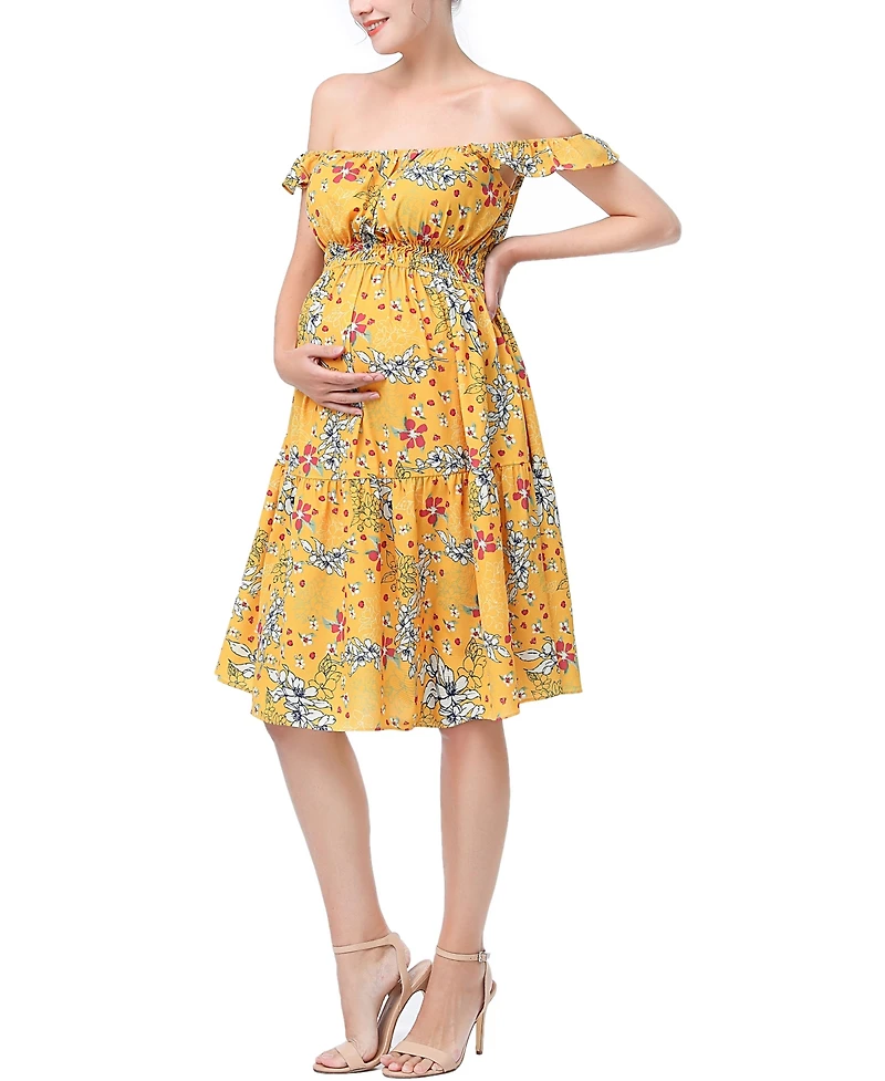 kimi + kai Maternity Jamie A-Line Dress