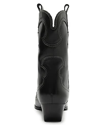 Arezzo Women's Giovanna Low Block Cowboy Booties