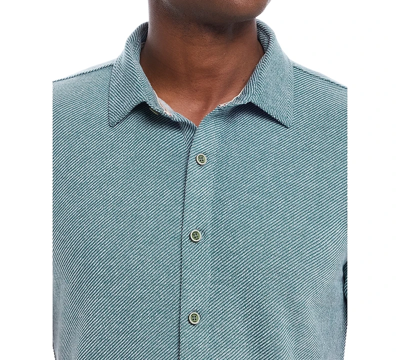 Weatherproof Vintage Men's Twill Knit Shirt