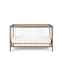 Suite Bebe Pixie Finn 3-in-1 Convertible Crib in Walnut/White