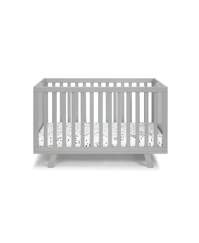 Suite Bebe Livia 3-in-1 Convertible Island Crib Gray