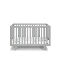Suite Bebe Livia 3-in-1 Convertible Island Crib Gray