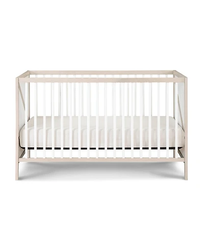 Suite Bebe Pixie Zen 3-in-1 Convertible Crib in Washed Natural/White