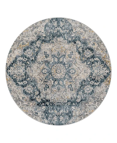 Livabliss Cardiff Cdf-2307 5'3x5'3 Round Area Rug