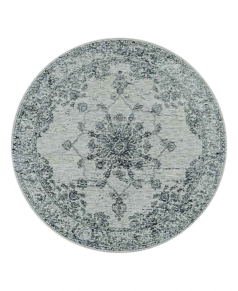 Livabliss Laila Laa-2301 5'3x5'3 Round Area Rug