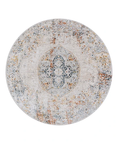 Livabliss Laila Laa-2306 5'3x5'3 Round Area Rug