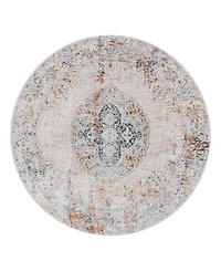 Livabliss Laila Laa-2306 5'3x5'3 Round Area Rug