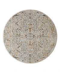 Livabliss Reina Ren-2300 7'10x7'10 Round Area Rug