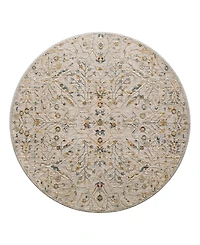 Livabliss Reina Ren-2300 7'10x7'10 Round Area Rug