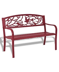 Sugift Patio Garden Bench Park Yard Outdoor Furniture
