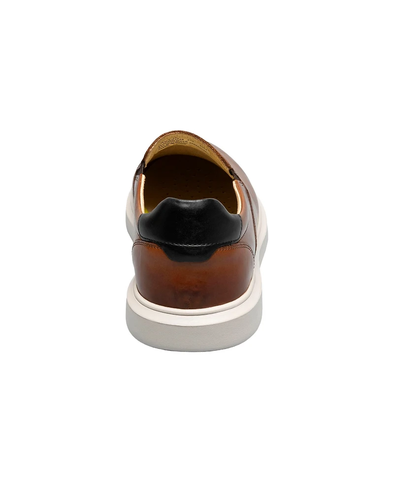 Florsheim Men's Social Plain Toe Slip On Sneaker